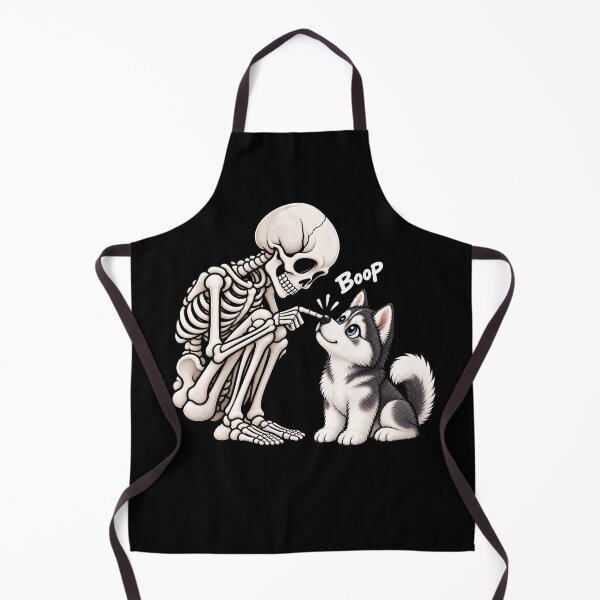 Item preview, Funny Skeleton Siberian Husky Dog Boop Halloween Design Mom Dad designed and sold by rafaeltto.