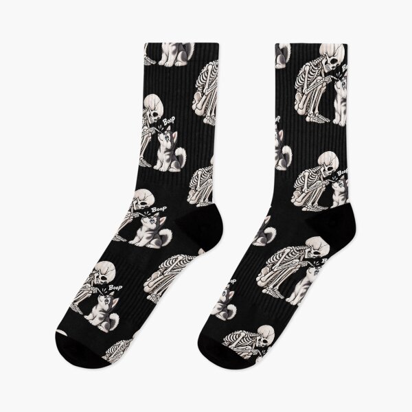 Item preview, Funny Skeleton Siberian Husky Dog Boop Halloween Design Mom Dad designed and sold by rafaeltto.