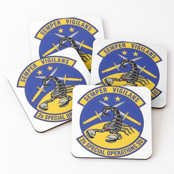 Item preview, USAF 2d Special Operations Squadron Semper Vigilans Patch designed and sold by CharlieDesings.