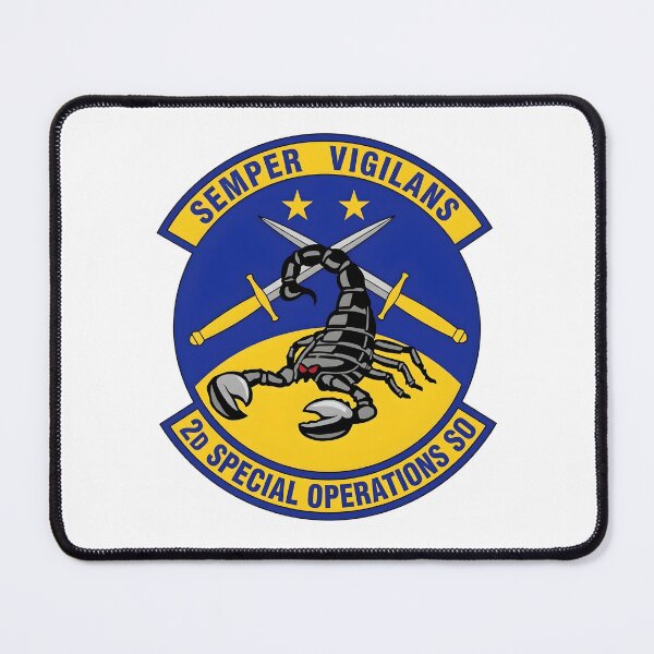 Item preview, USAF 2d Special Operations Squadron Semper Vigilans Patch designed and sold by CharlieDesings.
