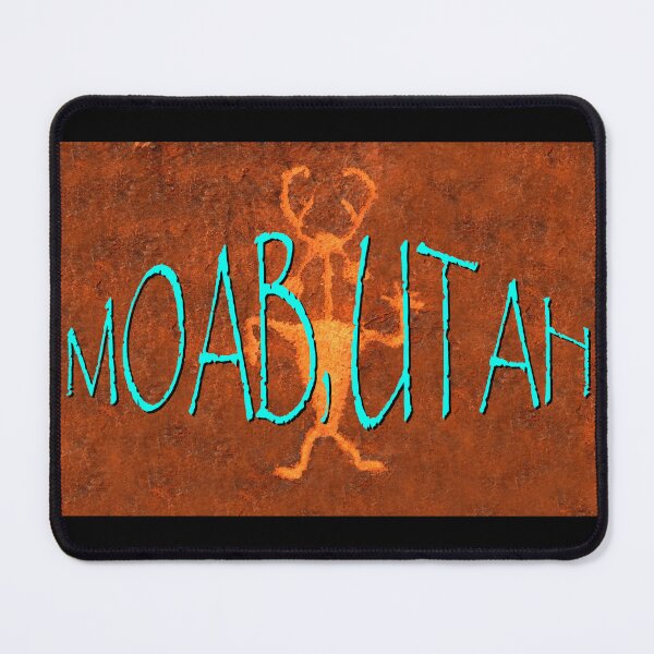 Item preview, Moab Utah Running Man Petroglyph designed and sold by Dlt1981.