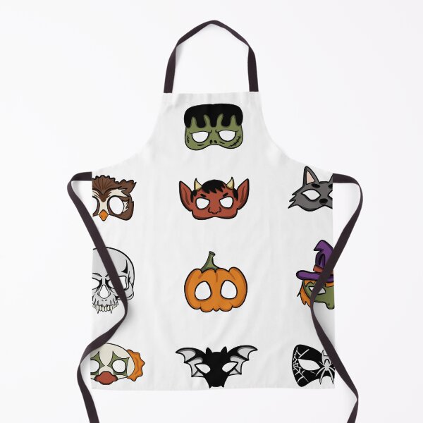 Item preview, Halloween Monster Masks Sticker Pack — Spooky Costume Party Elements designed and sold by LYAN-STORE.