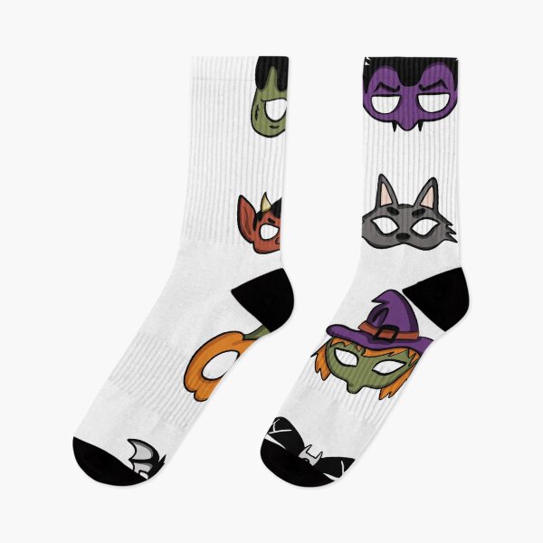 Item preview, Halloween Monster Masks Sticker Pack — Spooky Costume Party Elements designed and sold by LYAN-STORE.