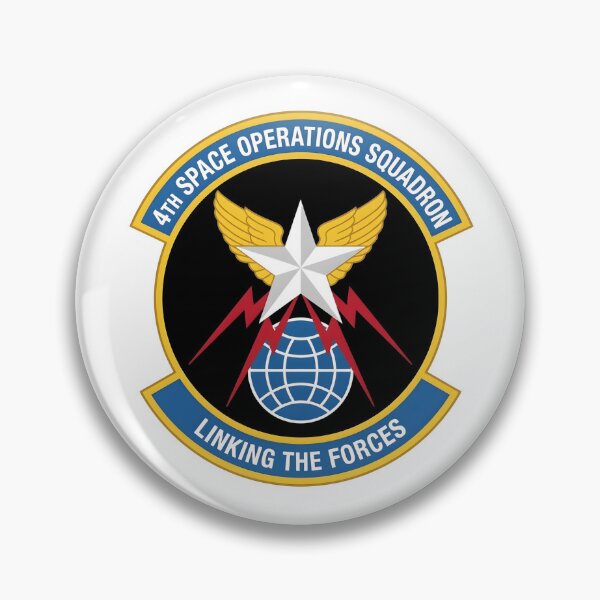 Item preview, US Space Force 4th Space Operations Squadron Linking the Forces Patch designed and sold by CharlieDesings.