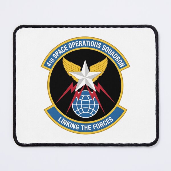 Item preview, US Space Force 4th Space Operations Squadron Linking the Forces Patch designed and sold by CharlieDesings.