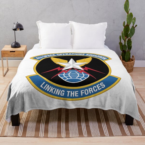 Item preview, US Space Force 4th Space Operations Squadron Linking the Forces Patch designed and sold by CharlieDesings.
