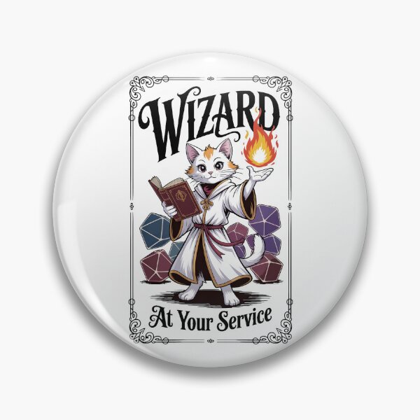Item preview, Wizard RPG class cat rpg designed and sold by Boardgameo.