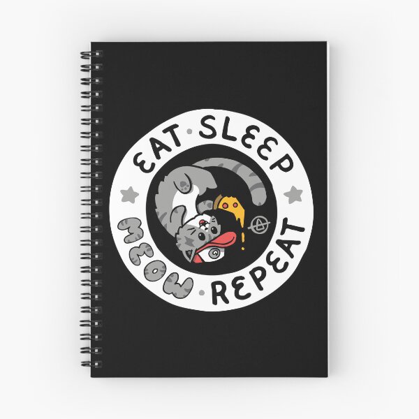 Item preview, Upside Down Cat Pizza Obsession designed and sold by Foksy Art.
