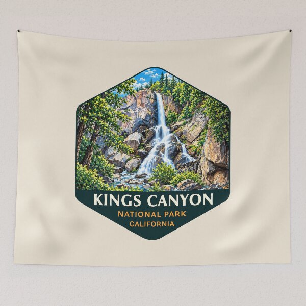Item preview, Kings Canyon National Park Sticker designed and sold by Gideon Emmerich.