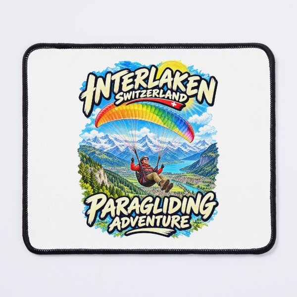 Item preview, Interlaken Switzerland Paragliding Adventure designed and sold by Russell Thorne.