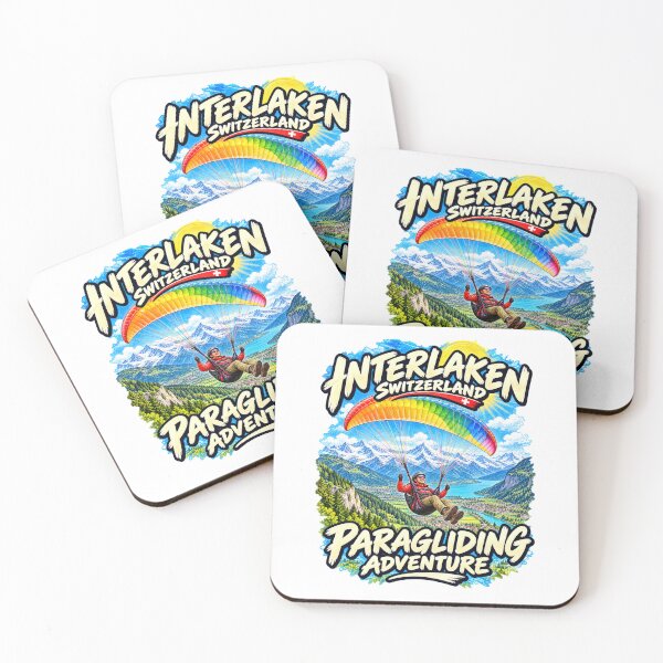 Item preview, Interlaken Switzerland Paragliding Adventure designed and sold by Russell Thorne.