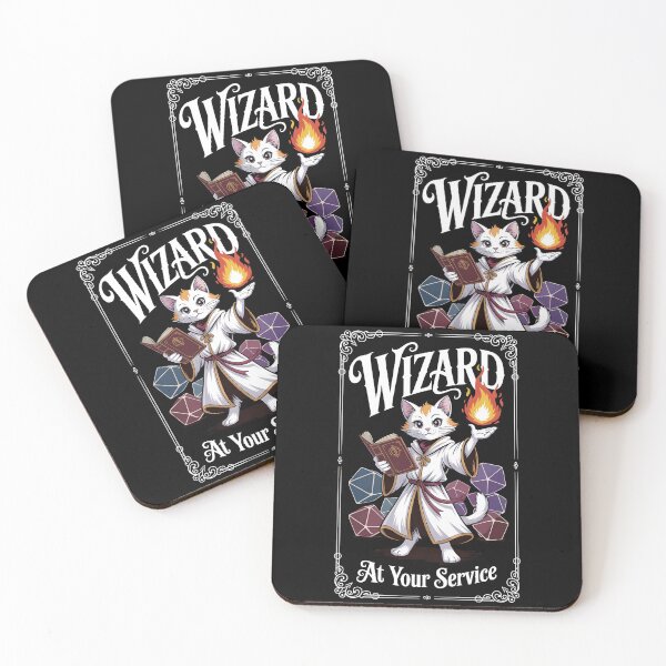 Item preview, Wizard RPG class cat rpg designed and sold by Boardgameo.