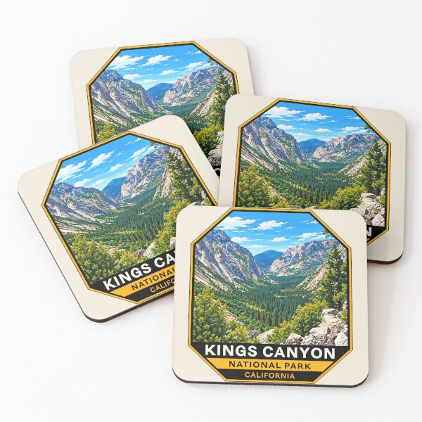 Item preview, Kings Canyon National Park Sticker designed and sold by Gideon Emmerich.