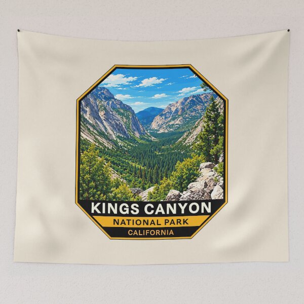 Item preview, Kings Canyon National Park Sticker designed and sold by Gideon Emmerich.