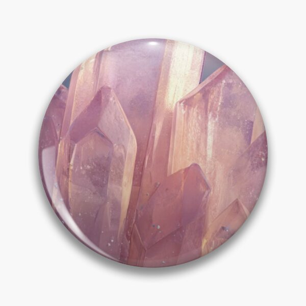 Item preview, Pink Amethyst Crystal Cluster Sunset — Pastel Rose Quartz Gemstone Art designed and sold by LYAN-STORE.