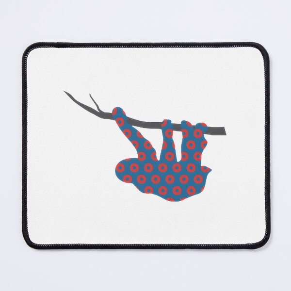 Item preview, Phish Inspired Sloth Enjoying Donuts Cute Illustration designed and sold by marioactual.