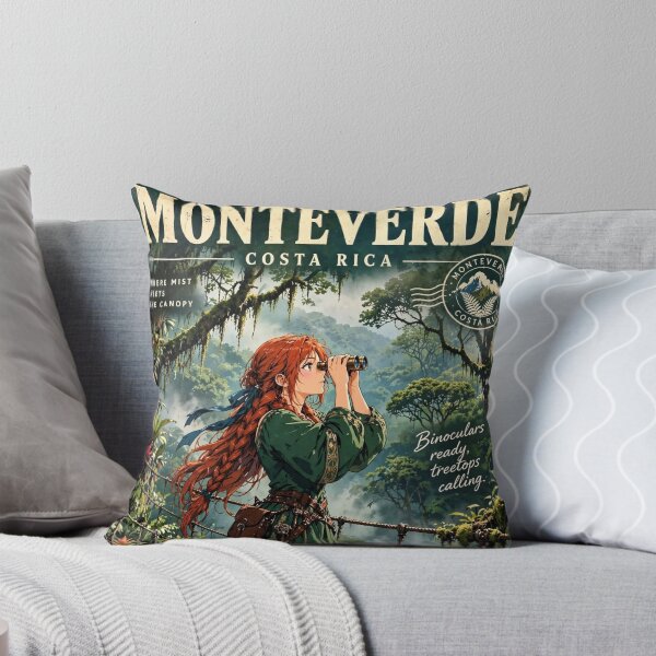 Item preview, Costa Rica, Monteverde Cloud Forest - Above the Clouds in Monteverde designed and sold by DibujandoPorfa.