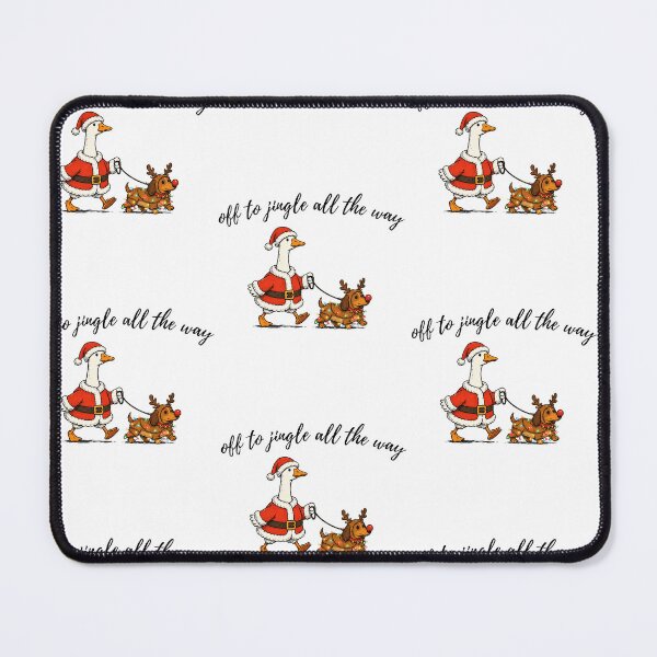 Item preview, Off to Jingle All the Way Christmas Goose designed and sold by RDGNR.