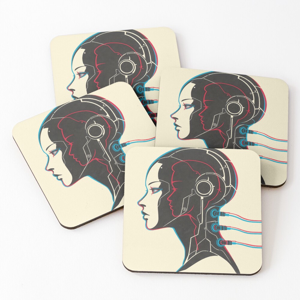 Item preview, Coasters (Set of 4) designed and sold by aagili.