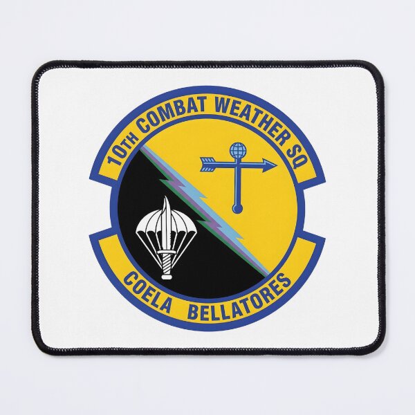 Item preview, USAF 10th Combat Weather Squadron Coela Bellatores Patch designed and sold by CharlieDesings.