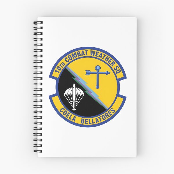 Item preview, USAF 10th Combat Weather Squadron Coela Bellatores Patch designed and sold by CharlieDesings.