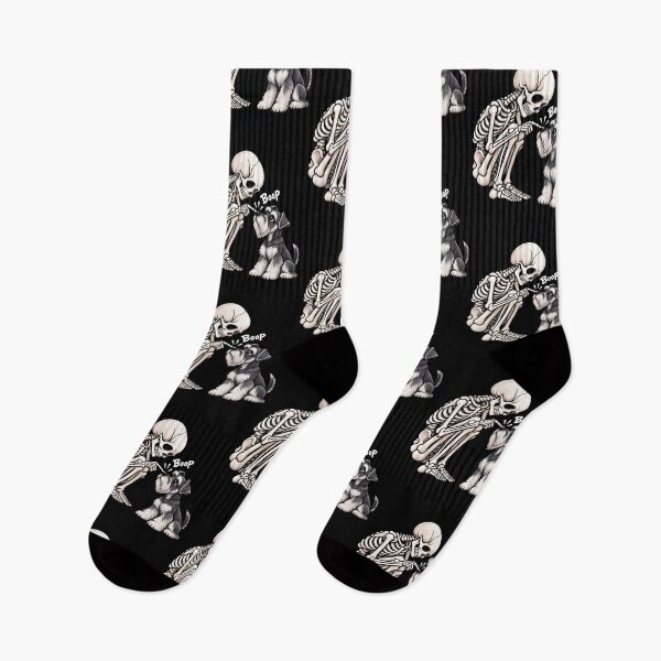 Item preview, Funny Skeleton Standard Schnauzer Dog Boop Halloween Design Mom Dad designed and sold by rafaeltto.