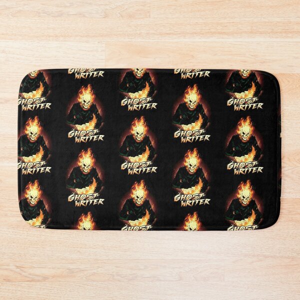 Item preview, Ghost Writer Funny Flaming Skull Author Pun Design designed and sold by SEINENGAPPI23.