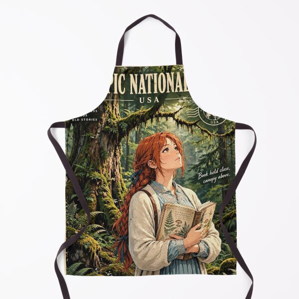 Item preview, USA, Olympic National Park - Among the Giants of Olympic Forest designed and sold by DibujandoPorfa.