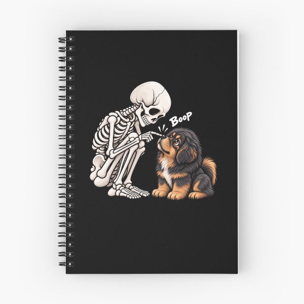 Item preview, Funny Skeleton Tibetan Mastiff Dog Boop Halloween Design Mom Dad designed and sold by rafaeltto.