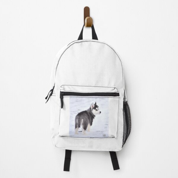 Item preview, Adorable Fluffy Husky Puppy Winter Portrait designed and sold by VanGaldo.