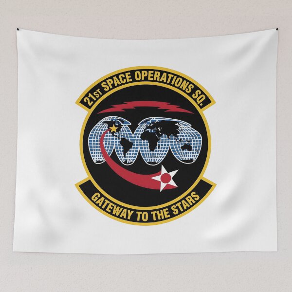 Item preview, US Space Force 21st Space Operations Squadron Gateway to the Stars Patch designed and sold by CharlieDesings.