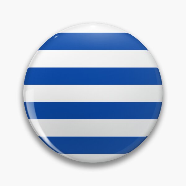 Item preview, Blue Horizontal Stripes Minimalist Color Block Pattern designed and sold by Jeallan Designs.
