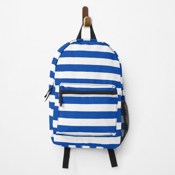 Item preview, Blue Horizontal Stripes Minimalist Color Block Pattern designed and sold by Jeallan Designs.
