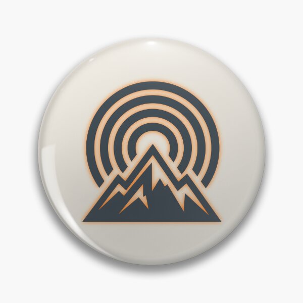 Item preview, Ham Radio Logo Mountain Signal Summit Operator Design designed and sold by AnnSign.