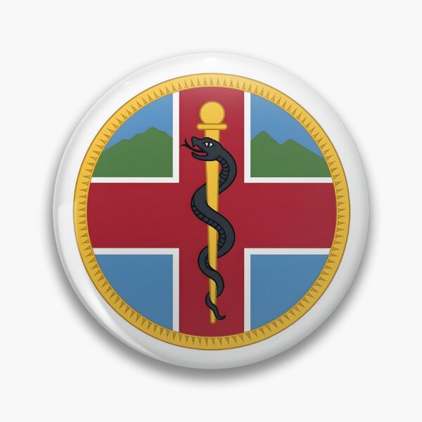 Item preview, US Army Medical Command Regional Health Command Pacific Patch designed and sold by CharlieDesings.