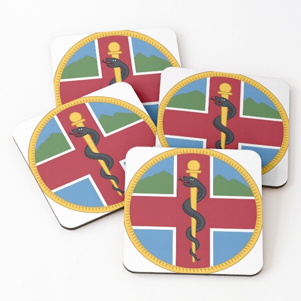 Item preview, US Army Medical Command Regional Health Command Pacific Patch designed and sold by CharlieDesings.