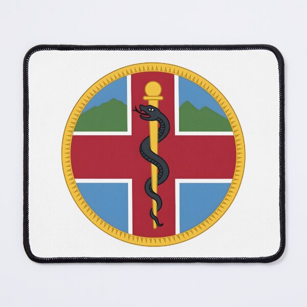 Item preview, US Army Medical Command Regional Health Command Pacific Patch designed and sold by CharlieDesings.