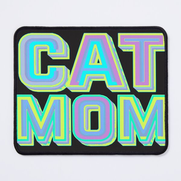 Item preview, Retro Cat Mom Neon designed and sold by LZenDesigns.