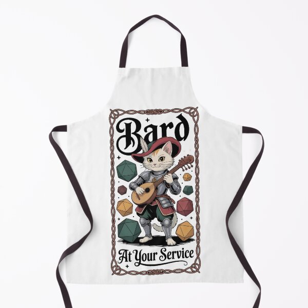Item preview, Bard RPG class cat bard designed and sold by Boardgameo.