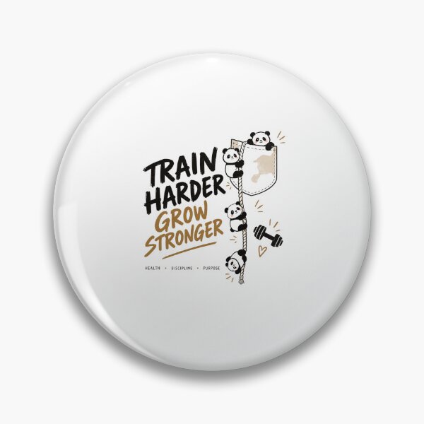 Item preview, Train Harder Grow Stronger Fitness Shirt designed and sold by guchieworldcollection.