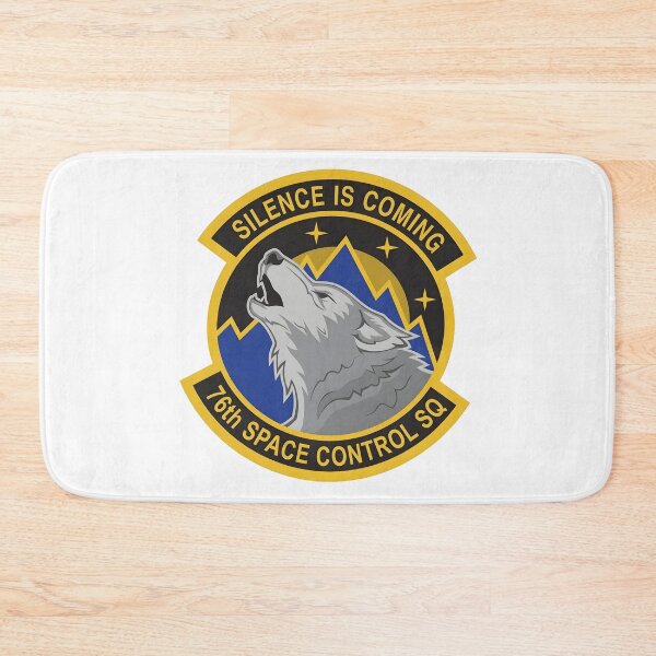Item preview, US Space Force 76th Space Control Squadron Silence Is Coming Patch designed and sold by CharlieDesings.