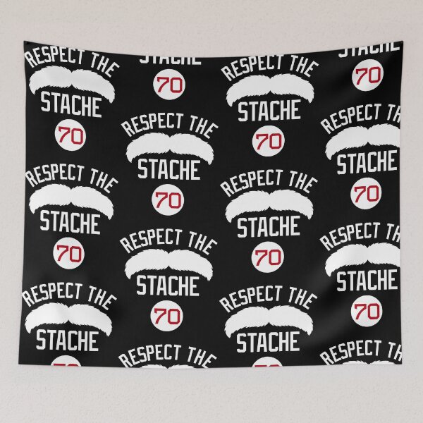 Item preview, Respect the Stache 70th Birthday Mustache Celebration designed and sold by ostenlee.