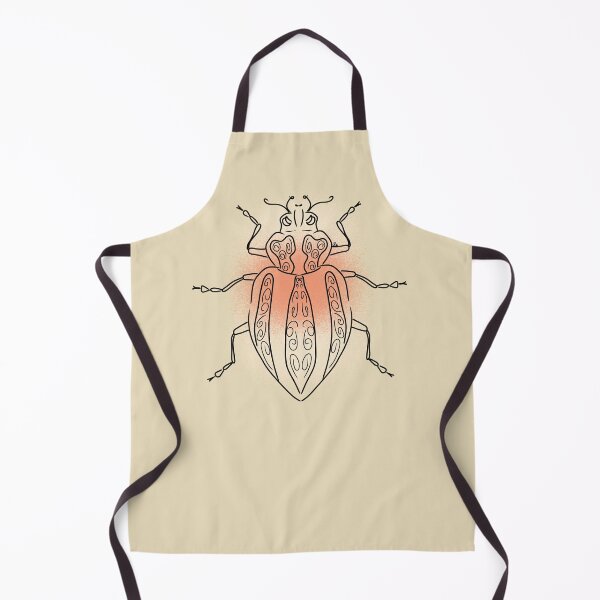Item preview, Broad-Striped Lady Beetle Line-art (Cream & Pink) designed and sold by Burnt_Pikachu.