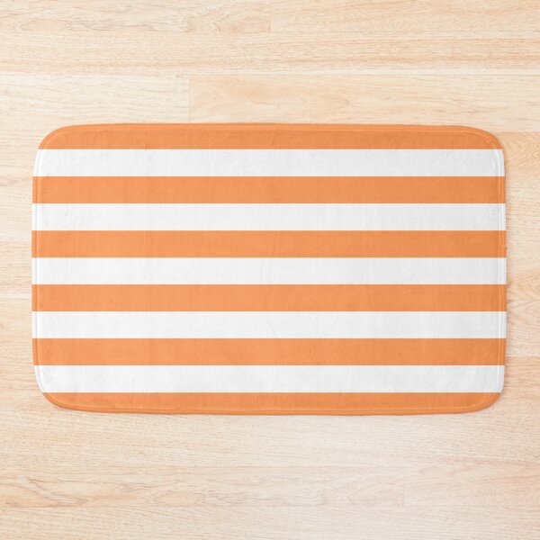 Item preview, Orange Horizontal Stripes Minimalist Color Block Pattern designed and sold by Jeallan Designs.