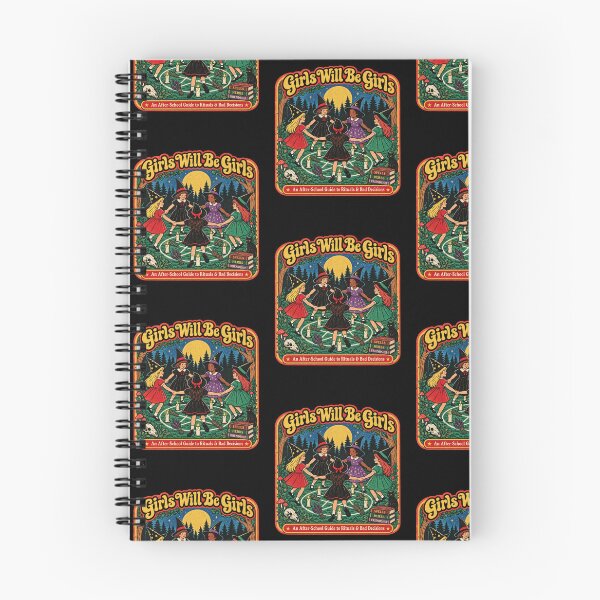 Item preview, Retro Spooky Book Coven Girls Night Magic Ritual Design designed and sold by SEINENGAPPI23.
