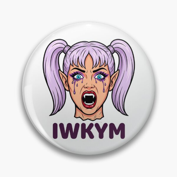 Item preview, IWKYM Samantha Dungeon Crawler Carl I Will Kill Your Mother Severed Head LitRPG Humor designed and sold by raedattia.