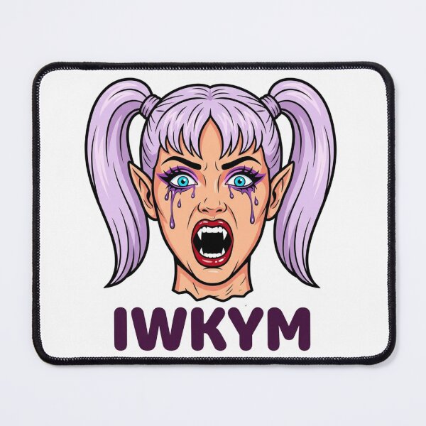 Item preview, IWKYM Samantha Dungeon Crawler Carl I Will Kill Your Mother Severed Head LitRPG Humor designed and sold by raedattia.