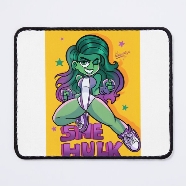Item preview, Green Superhero Female Warrior Strong Woman Illustration Design designed and sold by Victoria 55.