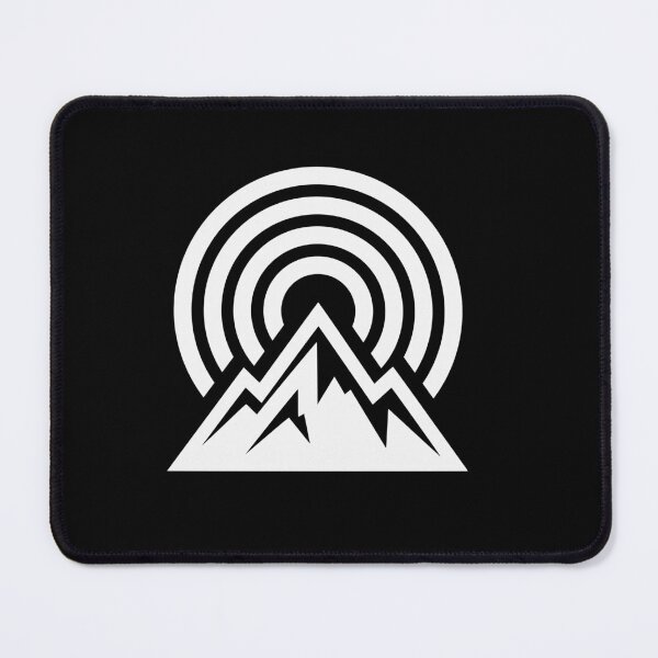 Item preview, Ham Radio Logo Radio Tower Mountain Signal Emblem designed and sold by AnnSign.