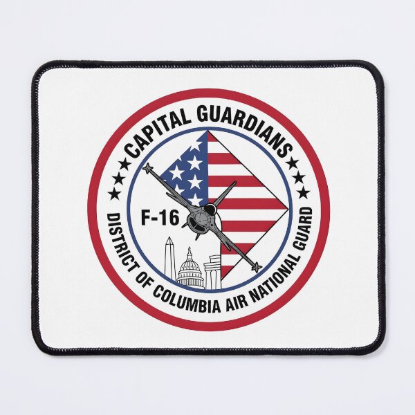 Item preview, District of Columbia Air National Guard Capital Guardians F-16 Patch designed and sold by CharlieDesings.
